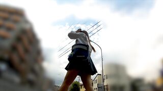 4K【JK盗撮15】 赤チェ達による淫乱尻肉 ！食い込み！階段生P！　計１6名 voyeur jp 3