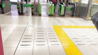 [4K]顔出し！S 級美形ギャルの生パンツ祭り ！生P電車でGO!（２日間長時間収録成功！） voyeur jp 1