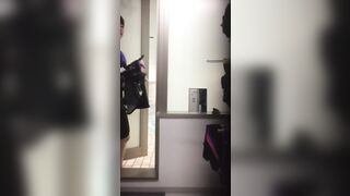 【素人】スイミングスクール更衣室★可愛い～女子大生をこっそり覗き見 voyeur jp 2