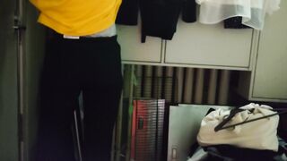 ホテルのシャワーでこっそりオナニーしちゃう J〇 voyeur jp 6