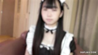 FC2PPV 4850836 【無】元コンカフェ嬢！当時の衣装で登場⤴天然の手入れされてないヘアーがエロい⤴色白美肌と綺麗な形のⅮカップオッパイの揺れが最高！ゴックン　中だし jav