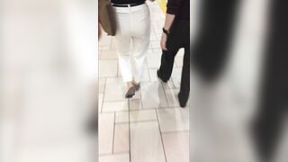 歩き尻 04, パンツ16☆長身美尻デカ尻デニム！躍動する肉尻に大興奮！プリ尻JDオマケ付^ ^, No.179「大きな曲線を描くデカ尻セレブお姉さん」 voyeur jp 3 (5)