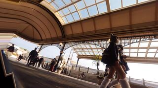 【CかK】背伸びしたがる年頃のお股に高画質カメラをぶっこみ。まさかの白レースP voyeur jp 4