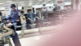 埼○線ラッシュ痴漢 １　OL voyeur jp 1