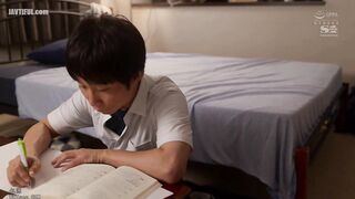 SONE-103 My sister started working at a men's beauty salon, and she's been practicing her risqué massage skills on me! Reducing Mosaic JAV