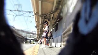 パンチラ小人目線☆☆（pa-to493)［電車編] voyeur jp 1