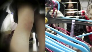 巨乳のハーフ美人でぃ～娘が…　　クリームで気分転換！？　　僕のお店の試着室314 voyeur jp 4