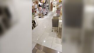 P活しながらP撮＊激カワのミニスカJKと買い物でこっそり下から堪能 voyeur jp