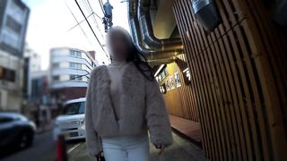 ノーブラで歩くホステス嬢がエロすぎぃぃ！！セクシーオーラ全開 voyeur jp