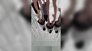 【文系大学生Ａ-２０】後輩ＪＫ（ゆうなちゃん）を逆さ撮り voyeur jp 2