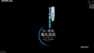 SNOS-107 I was alone with a beautiful K-cup instructor during my provisional driving lesson. Her huge breasts tempted me in a small, closed room, and ... Reducing Mosaic JAV