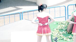 『祭りでチアダンス』日向坂46にいてそうな美少女発見！ voyeur jp 1