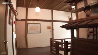 HUNTA-560 My busty sister-in-law secretly orgasms in the mixed outdoor bath! My parents remarried and we went on a hot spring trip with our new family... Reducing Mosaic JAV