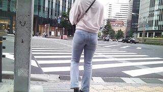 【FHD高画質】デパ地下セレブのレース透けピタパン, 【HD高画質】 打ち合わせ前の通勤キャリアウーマン ぴっちりベージュパン voyeur jp 2 (1)