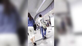 【FHD高画質】デパ地下セレブのレース透けピタパン, 【HD高画質】 打ち合わせ前の通勤キャリアウーマン ぴっちりベージュパン voyeur jp 3 (2)