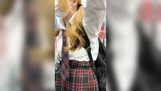 超高画質だよ♪大人気のモデルちゃん(^-^) お買い物中にお色気大放出！？セクシーパンツでモテ度UP♡ voyeur jp 5 (7)