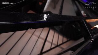 XMOM-109 Pantyhose Airline No Panties CA Pussy Flight Umi Oikawa Censored