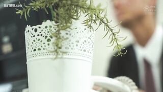 ATID-521 Even my cheeky female boss easily gives in when we're alone (lol) I made her my very own blowjob pet. Nanami Misaki Reducing Mosaic JAV