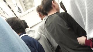 NHDTC-162 A sports girl is forced to cum over and over again when her jersey is suddenly pulled down on the train, exposing her pussy and leaving her ... Censored