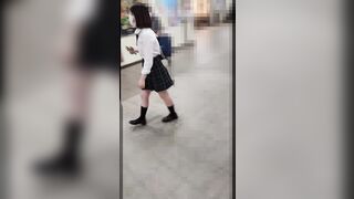 【電車おっぱい痴漢】極上S級美女OLのおっぱい揉みしだき voyeur jp 6