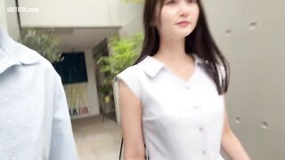 326FCT-215 A shy and innocent girlfriend rolls her eyes as she cums lol. Shizuka, 20 years old, has a slender body with black hair and beautiful breas... Censored