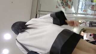 [4K]むちむちお尻と食い込みサテンピンクの破壊力 voyeur jp 4