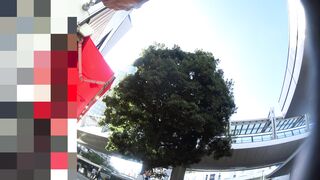 青チェ制服JKパンチラストーカー（3） 屋内なのに風パンチラしまくり編 voyeur jp 4