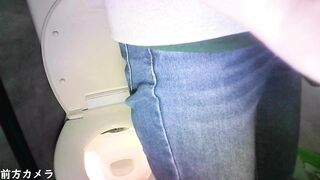 山の公衆トイレ・２カメ編⑳ voyeur jp 1