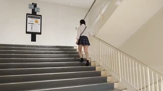 校内育チ盛リノエロスギ制服女子達モロパンツ観察校内盗撮SP動画4 voyeur jp 5