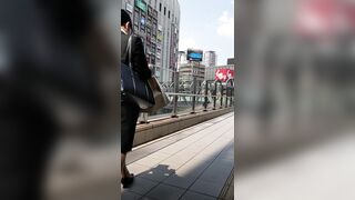 Tバック透けは極上の興奮_赤外線スケスケ012(透視_透けパンツ_ピタパン_パンティーライン_Pライン_女子大生_OL), ○ッキーデザインの下着が丸透けキ voyeur jp 1 (1)