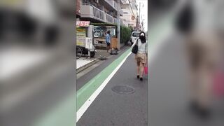 Tバック透けは極上の興奮_赤外線スケスケ012(透視_透けパンツ_ピタパン_パンティーライン_Pライン_女子大生_OL), ○ッキーデザインの下着が丸透けキ voyeur jp 1 2 (2)