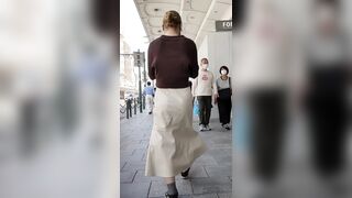 Tバック透けは極上の興奮_赤外線スケスケ012(透視_透けパンツ_ピタパン_パンティーライン_Pライン_女子大生_OL), ○ッキーデザインの下着が丸透けキ voyeur jp 2 (6)