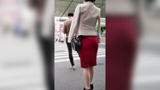 Tバック透けは極上の興奮_赤外線スケスケ012(透視_透けパンツ_ピタパン_パンティーライン_Pライン_女子大生_OL), ○ッキーデザインの下着が丸透けキ voyeur jp 2 (7)