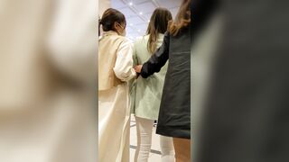 Tバック透けは極上の興奮_赤外線スケスケ012(透視_透けパンツ_ピタパン_パンティーライン_Pライン_女子大生_OL), ○ッキーデザインの下着が丸透けキ voyeur jp 2 (12)