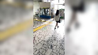 痴漢記録日記vol.107 【2人目：アイドル風美人OL】, 痴漢記録日記vol.108【2人目：会社では部下に偉そうな内弁慶茶髪OL】 voyeur jp 2 (2)