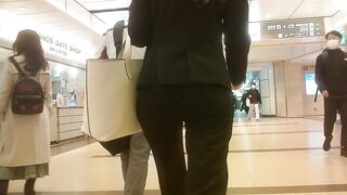 絶景の見上げ尻2＊リクスー女子３本立てスペシャル‼ 歩行記録0042, 歩行記録0043, 歩行記録0046 voyeur jp 1 (2)