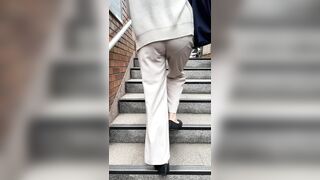 絶景の見上げ尻2＊リクスー女子３本立てスペシャル‼ 歩行記録0042, 歩行記録0043, 歩行記録0046 voyeur jp 2 (6)