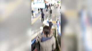 痴漢記録日記vol.107 【2人目：アイドル風美人OL】, 痴漢記録日記vol.108【2人目：会社では部下に偉そうな内弁慶茶髪OL】 voyeur jp 1 2