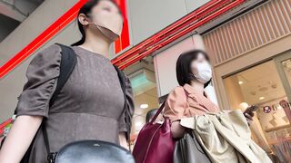 美＊パンティーライン通信＊ピンクパンツの女子大生Pライン巨尻追跡編, ギャル尻パラダイス★薄手のホワイトデニムを穿いた金髪ド派手ギャル様 voyeur jp 2 (2)