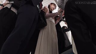 START-528 A liberal arts college student immersed in reading on her way to school is tied up to a hanging strap and fucked from behind until her knees... Censored