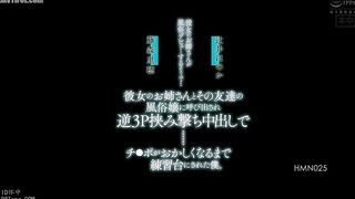 HMN-025 My girlfriend's older sister is making her debut in the sex industry... Her older sister and her friend, who works as a sex worker, called me ... Reducing Mosaic JAV