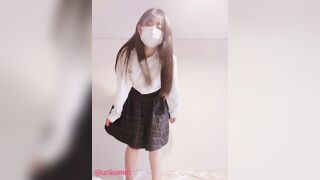 独自入手 黒髪ロングの清楚系１８歳あみちゃん手持ち動画コンプ版 jav jvip (8)