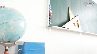 FTKD-030 A half-school life with a transfer student who turns into an H-cup busty woman when splashed with water - Kitano Mina Reducing Mosaic JAV