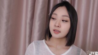 잘 느끼는 나연 닮은 배꼽피어싱녀