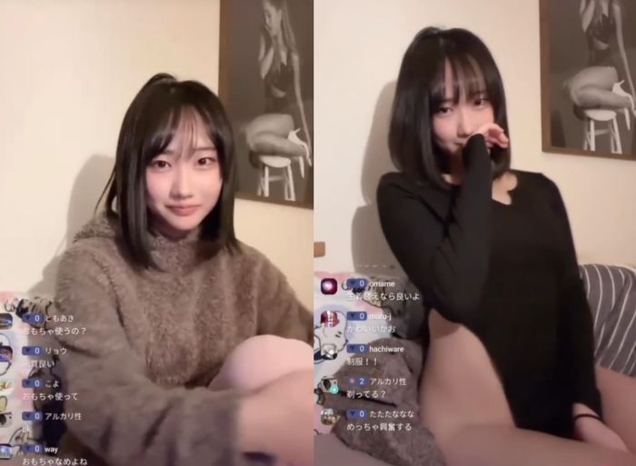 【日曜まで再販】Fa〇base ガチの美女。どエロ配信【2本セット】